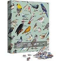 Amazon | ヴィンテージバードパズル 大人用 1000ピース 動物